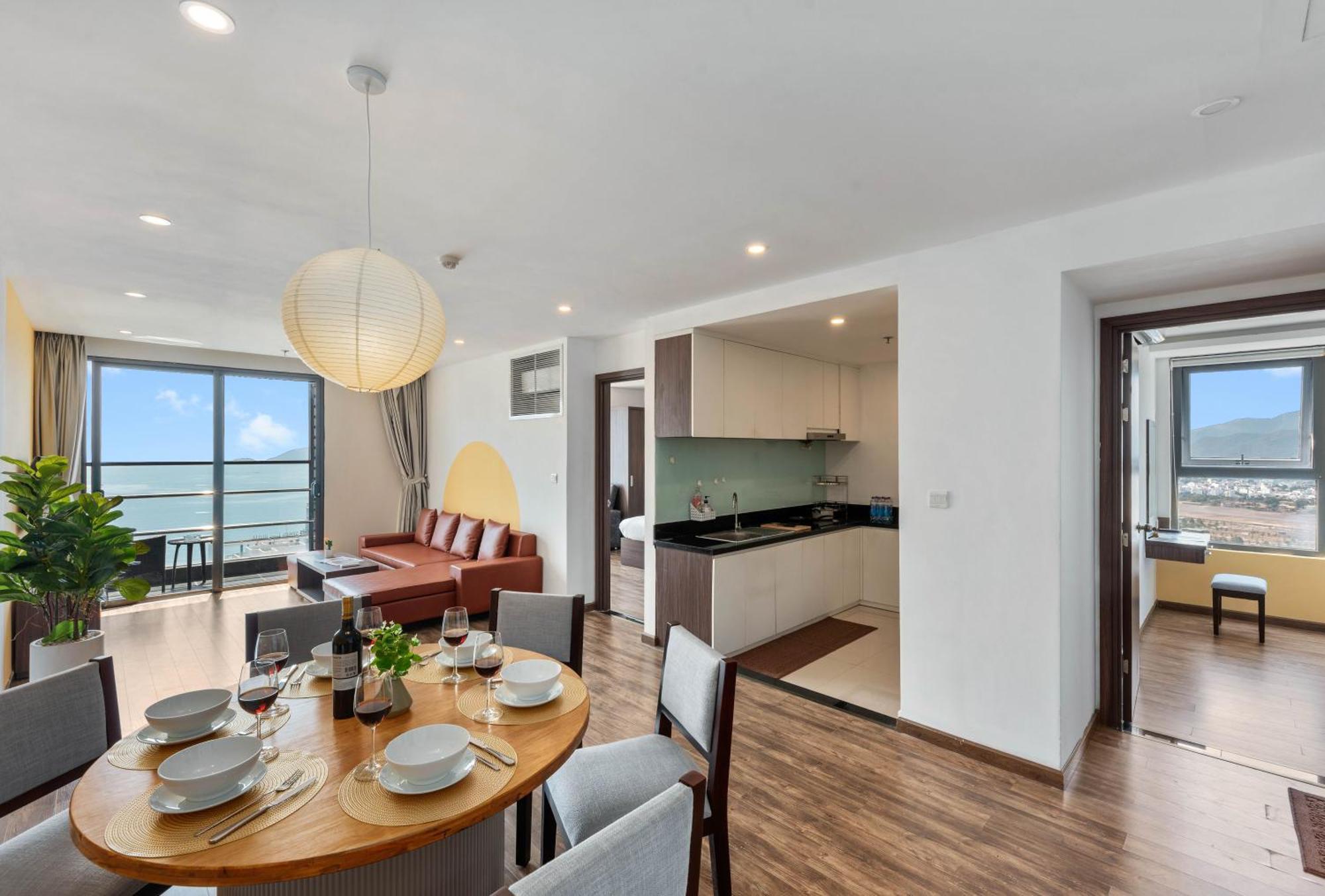 S Lux Apartment Virgo Нячанг Екстер'єр фото